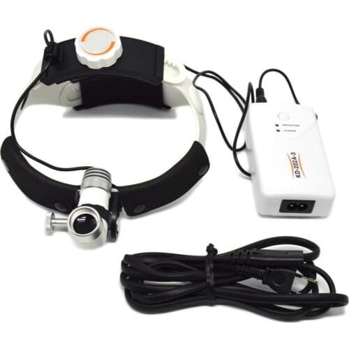 AC/DC Power Supply Dental Surgical Medical Operation Headlight LED 3W Headlamp Head Light Lamp ENT Oral Cosmetic Surgery Pets