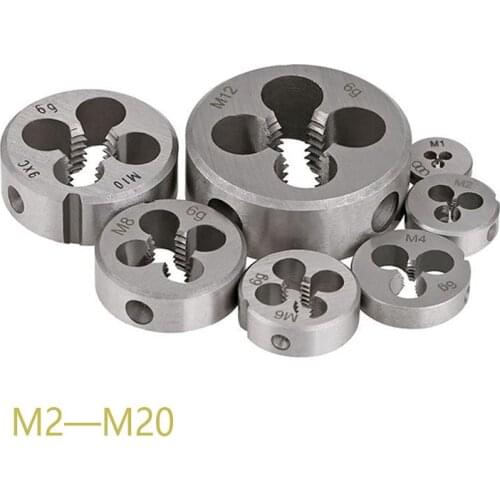 Die M2 M3 M4 M5 M6 M7 M8 M9 M10 M11 M12 M13 M14 M15 M16 M17 M18 M20 Metric Right Hand Die Threading Tools For Mold Machining
