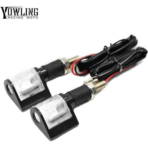 For Yamaha YZF-R1 YZF-R1M YZF-R1S YZF-R3 ABS YZF-R6 Motorcycle Turn Signals LED Turn Signal Light Amber Indicators Flashers