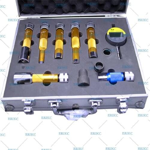 ERIKC Shims Lift Measure Instrument E1024007 Common Rail Injector Nozzle Washer Space Testing Tools sets