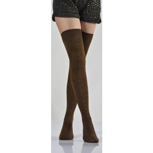 Idilfashion Women Laptop Stocking-Brown-B-ART005 (3'LÜ PACKAGE)