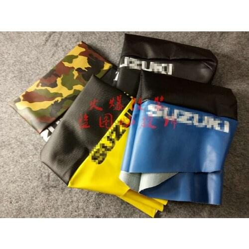 Small 200 250 dr200 250 drz400 lather-bag 4wd black package leather for Suzuki DR-Z 400