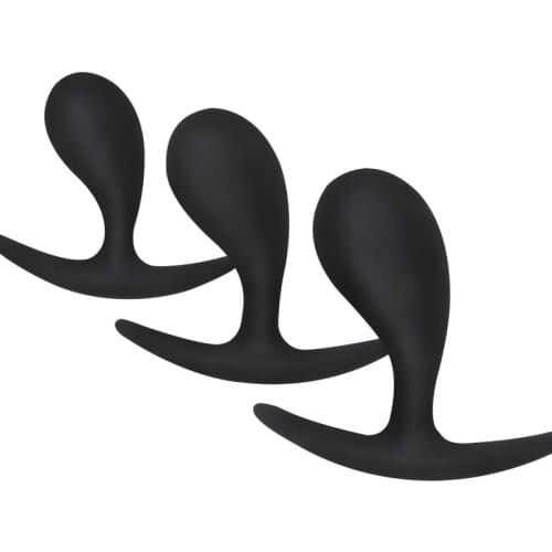 Mini small large Wearable Silicone anal beads butt plug ball penis fake insert G spot Sex toys unisex for male female