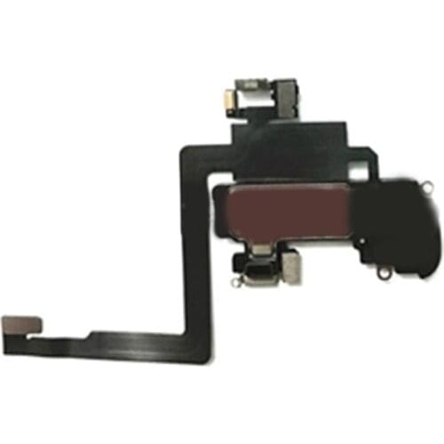 2021 New Black Metal Earpiece with Cable Compatible for iphone 11pro Cell Phones Accessories