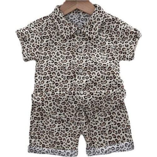 New Cute Girls Clothing Summer Baby Boys Clothes Children Fashion Shirt Shorts 2Pcs/Sets Toddler Casual Costume Kids Tracksuits