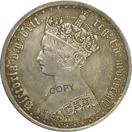 United Kingdom 1 Florin - Victoria 'Gothic' type