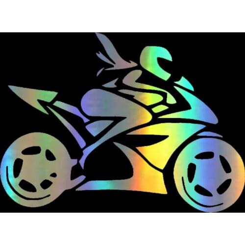 DasDecal Women Stickers on Auto Gilr Motorcycle Rider Car Sticker Funny Vinyl Decals Motorcycle Accessories,20cm*14cm