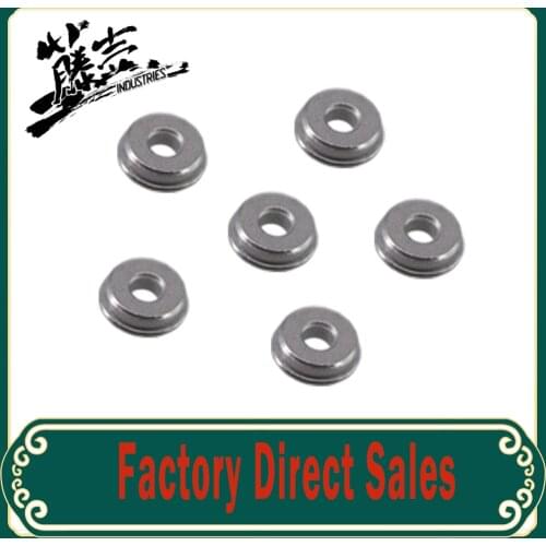 6/7/8/9mm Stainless Oilless Bushing for Airsoft AEG Gel Blaster M4 Ver.2 Gearbox Hunting Shooting Paintball Accessories