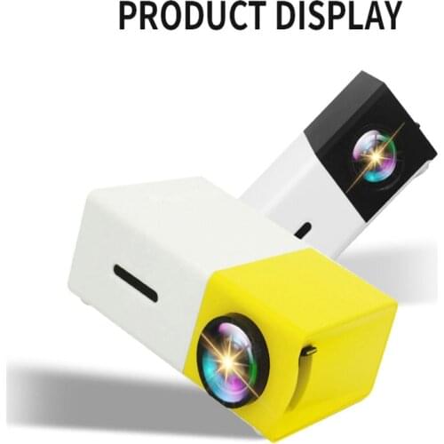 YG300 LED Mini Projector 320x240 Pixels Supports 1080P YG-300 HDMI USB Audio Portable Projector Home Media Video player