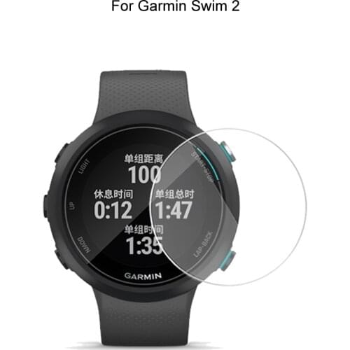 For Garmin Swim 2 Smart Watch Screen Protector Protective Tempered Glass Film Explosion-proof