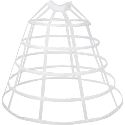 Wedding Accessories Underskirt Petticoats 5 Hoops Big Wide Women Crinoline Vestido Longo Ball Gown falsos para vestidos de novia