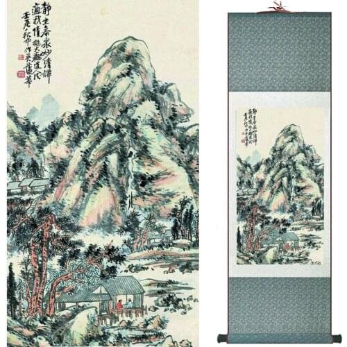 Landscape art painting Chinese traditional art painting China ink painting fashion painting 19082209