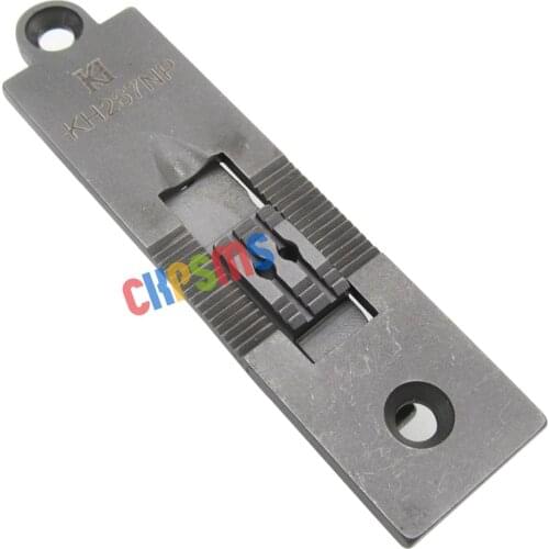 1SET Needle (Throat) Plate&Feed Dog Fit Durkopp Adler 67 267 Double Needle Machine