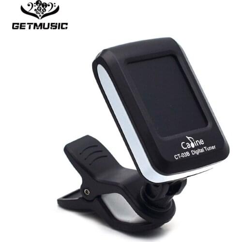 10pcs/Lot Caline CT-03B Tuner Multifunction LCD Clip-On for Guitar Bass Violin Ukulele Chromatic Digital Tuner Dropshipping