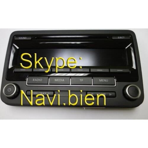 100% Brand New VW 2013 2014 2015 RCD310 FRAME WITH LCD 1K0 035 186 AA and drive board buttons Power buttons 1K0 035 186 AN