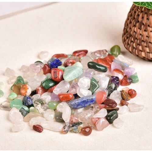 100g Natural Quartz White Crystal Mini Rock Mineral Specimen Home Decor Colorful For Aquarium Healing Stone Fashion Simple