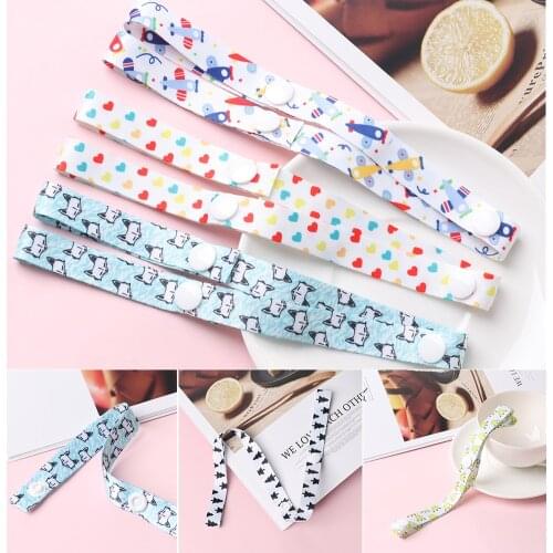 1PC New Baby Stroller Accessories Pacifier Anti-lost Chain Anti-Drop Hanger Belt Holder Toys Stroller Strap Fixed Pacifier Chain