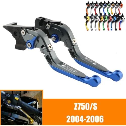 For KAWASAKI Z 750 Z750 Z750S 2004 2005 2006 04 05 06 CNC Motorcycle Adjustable Brake Clutch Lever Levers Folding