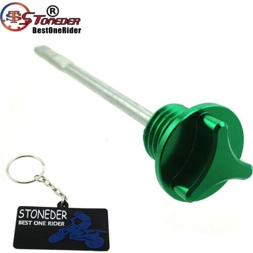 STONEDER CNC Dip Stick Oil Dipstick For Lifan YX 125cc - 250cc SSR Thumpstar GPX DHZ CRF50 Pit Bikes ATV Taotao Sunl Kazuma