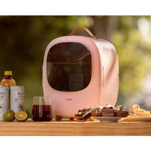 Dormitory household cosmetics small car hot and cold car student car mini refrigerator J03