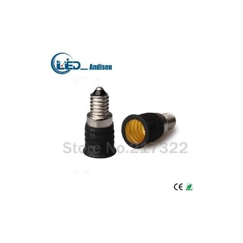E10 TO E14 adapter Conversion socket High quality material fireproof material E14 socket adapter Lamp holder