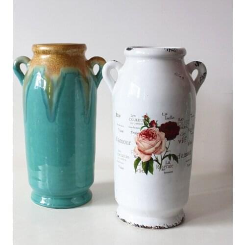 Perilune Porcelain Flower Vases