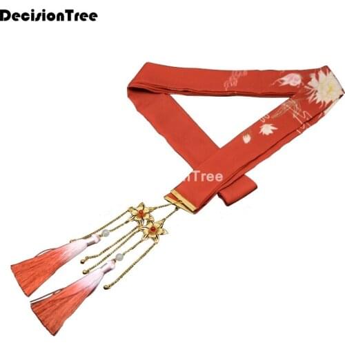 2021 chinese style original long tassel pendant ribbon hair rope hanfu hair band ancient style fairy girl antiquity headwear