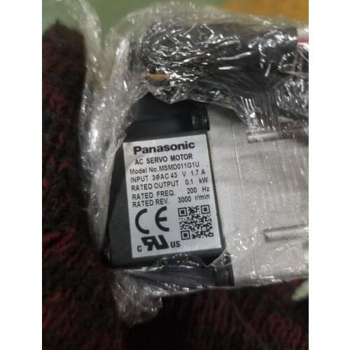 MSMD011G1U servo motor , used one, 85% appearance new , good working , free shipping