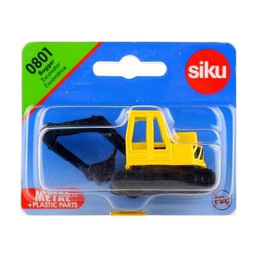 Siku 0801/0802 Toy/Diecast Metal Model/Excavator/Bulldozer Digger/Engineering Educational Collection/Gift/Children/Small