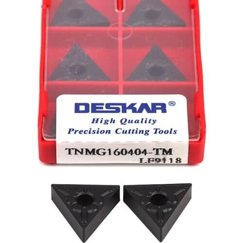 TNMG160404 TNMG160408 TNMG160412 CM CQ PM TM HQ LF9118 Carbide Insert CNC Lathe Cutting Blades External Turning Tools, For Steel