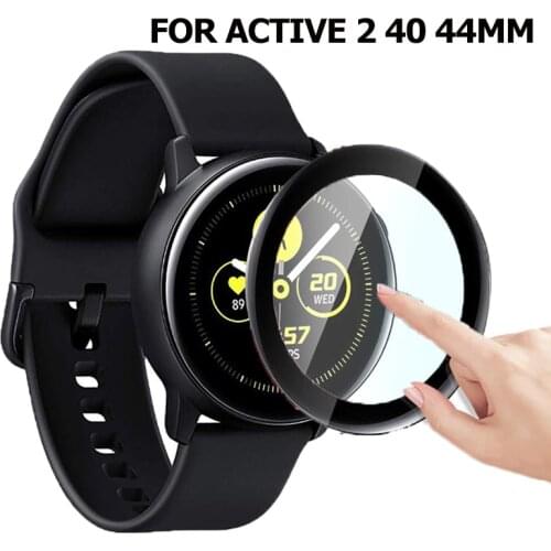 Tempered Glass Screen Protector For Samsung Galaxy Watch Active 2 40mm 44mm Protective Film 20D Protection Screen protector Film