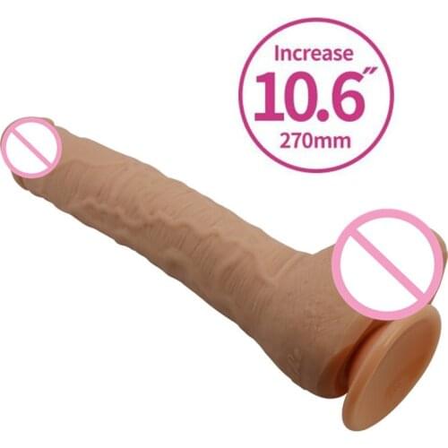 10.6 Inch Huge Penis Dildo Super Big Dick with Suction Cup Female Masturbator Anal Butt Plug Adult Sex Toys For Women Erotic Toy