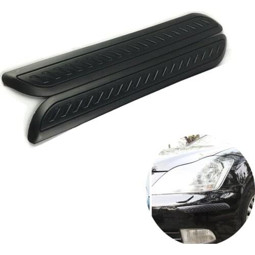 2pcs/lot Car Bumper Guard Sticker Universal Anti Scratch PVC Bumper Corner Protector Car Outer Body Decoration Protective Decals