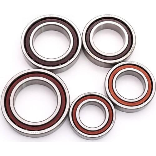 2pcs Single Row Angular Contact Ball Bearing 7000 7001 7002 7003 7004 7005 7006 7007 7008 7009 7010AC High Precision