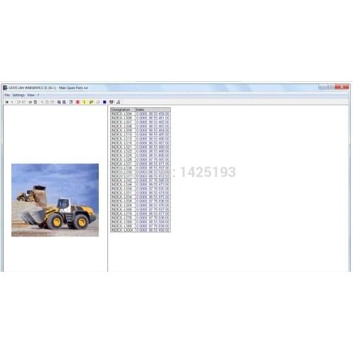 Liebherr Lidos OFFLINE 2021 DVD (LBH+LFR+LHB+LWT+COT) Parts Catalogs