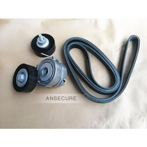 Generator Belt and Tensioner Assembly For Audi A6 C6 2.4 2.8 3.2 2005-2011