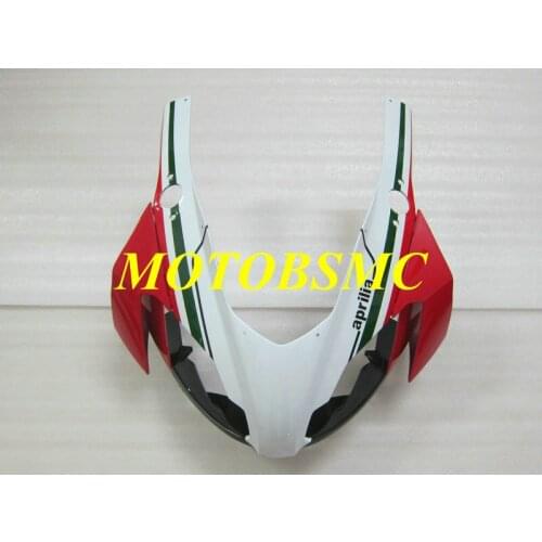 Front part Nose Injection Fairing kit for Aprilia RS125 06 07 08 09 10 11 RS 125 2006 2011 Red white Fairings set AA24