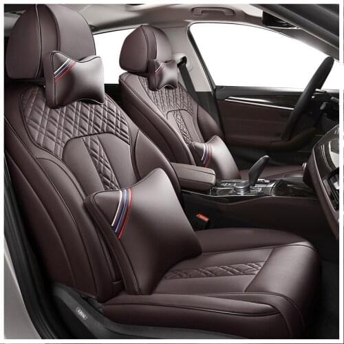 ZHOUSHENGLEE Custom Leather car seat covers For opel astra k zafira a h tourer vectra b meriva b car seat covers