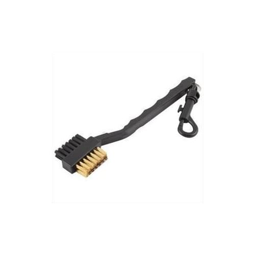 Golf Training Aids 2 Sideds Brass Wires Nylon Golf Club Brush Groove Ball Cleaner Kit Tool Golf Ball Cleaner Cleaning Kit
