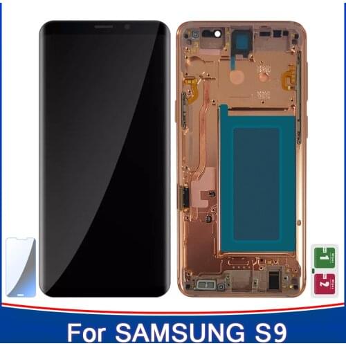 Original Super AMOLED Display for SAMSUNG Galaxy S9 LCD Display Touch Screen Digitizer S9 G960 G9600 G960F Replacement Parts