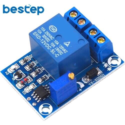 DC 12V Battery Undervoltage Low Voltage Cut off Automatic Switch Recovery Protection Module Charging Controller Protection Board