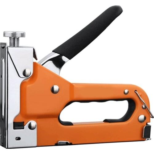 3 in 1 Door/T/U Type Heavy Duty Manual Nail Stapler Wood Hand Door Framing Finish Furniture Stapler JA55