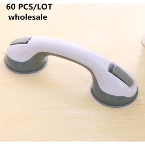 60 pieces Bathroom Grab Toilet Handle Handrail Grip SPA Bath Shower Tub Safety Helping Vacuum Suction Cup Anti Slip Support