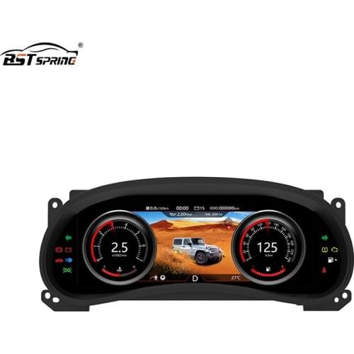 Car Speedometer Android 9.1 digital instrument cluster For Jeep Wrangler 2011-2017 Car Meters Digital Instrument Cluster