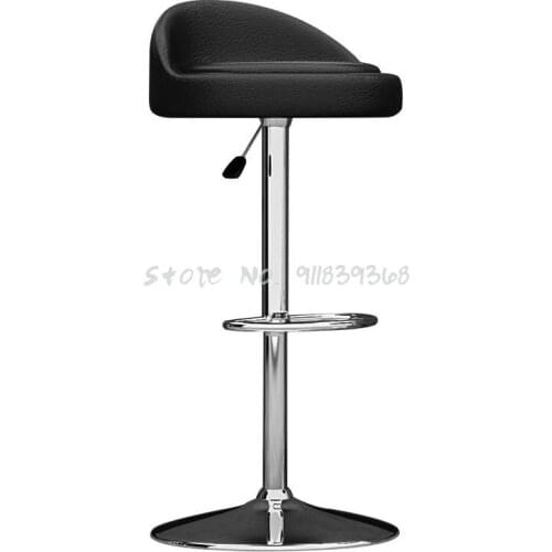 Bar Chair Modern Simple Bar Chair Cashier Front Desk Lift Back Chair Household High Stool Bar High Stool
