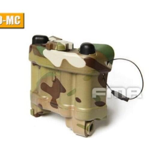 Tactical Paintball NVG AN/PVS-31 Helmet Battery Box Dummy Model No Function Case