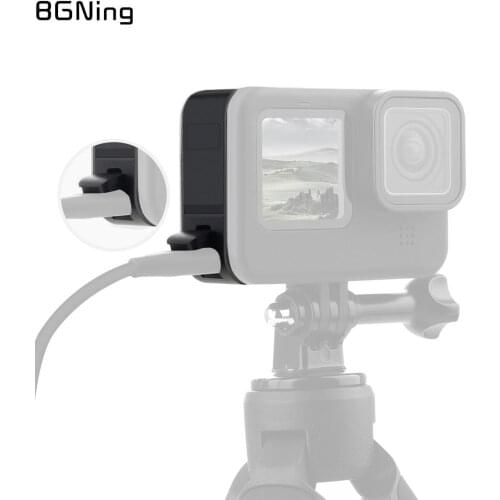 Aluminium Alloy Side Housing Case Battery Door Cover Lid For GoPro Hero 9 Black Removable Action Camera Protector