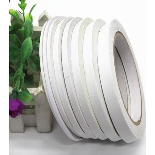 12meter Oily Double Sided adhesive filet tapes for DIY hair accessories Handmade jewelry finding 4mm/5mm/6mm/10mm/1.2cm/1.5cm
