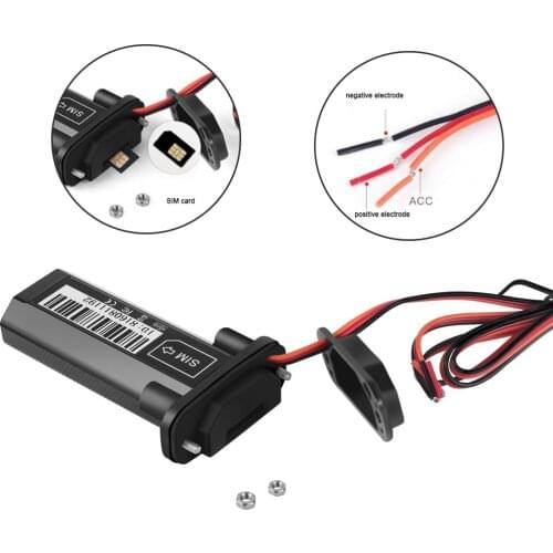 Gps Tracker Motorcycle Mini Waterproof GPS Tracker 4g Real Time Online Tracking Monitoring Gps Tracker Bike Vehicle Tracking