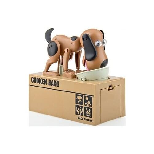 Eating money Dog Piggy Bank